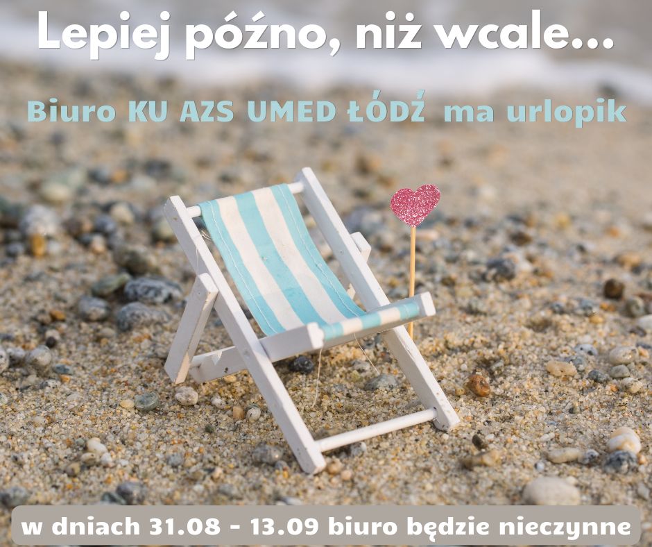 Urlop w dniach 31.08-13.09